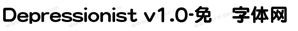Depressionist v1.0字体转换